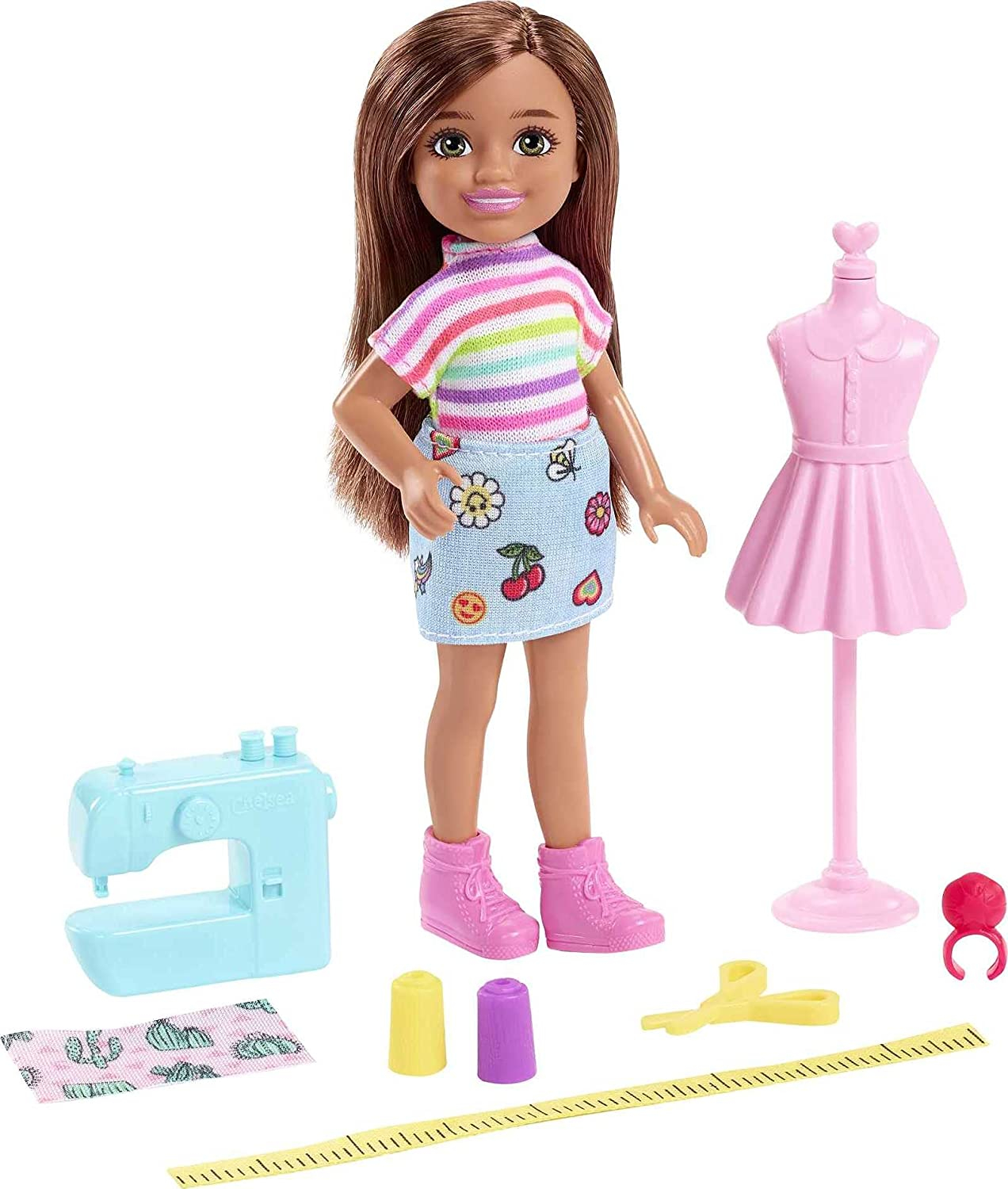 Foto 2 pulgar | Venta Internacional-  Barbie Mundo De Chelsea, Chelsea Profesiones Diseñadora De Modas, Muñeca Para Niñas De