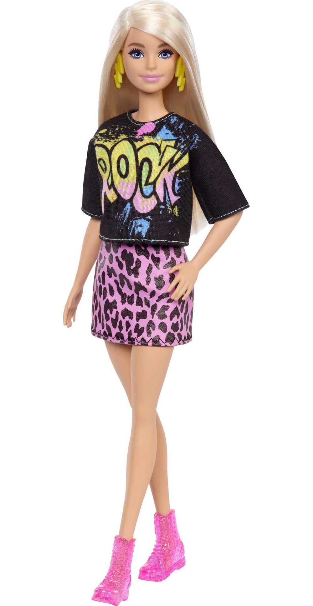 Venta Internacional-  Muñeca Barbie Fashionista Estilo Rockero