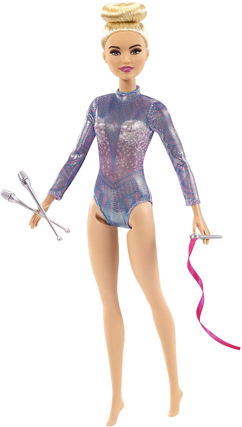 Venta Internacional-  Muñeca Barbie Careers Gimnasta Rubia