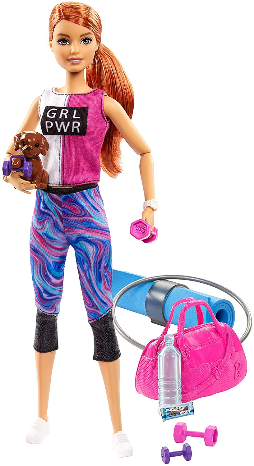 Venta Internacional-  Muñeca Barbie Fashionista Dia De Spa Yoga