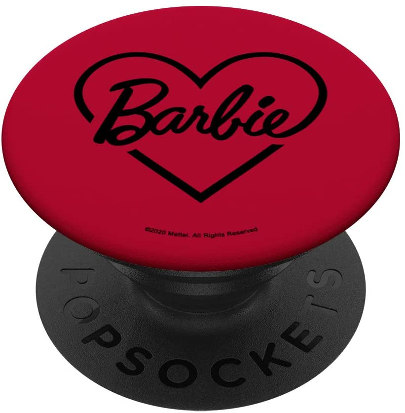 Foto 2 pulgar | Venta Internacional- Logotipo De Barbie Corazón Popsockets Popgrip Intercambiable