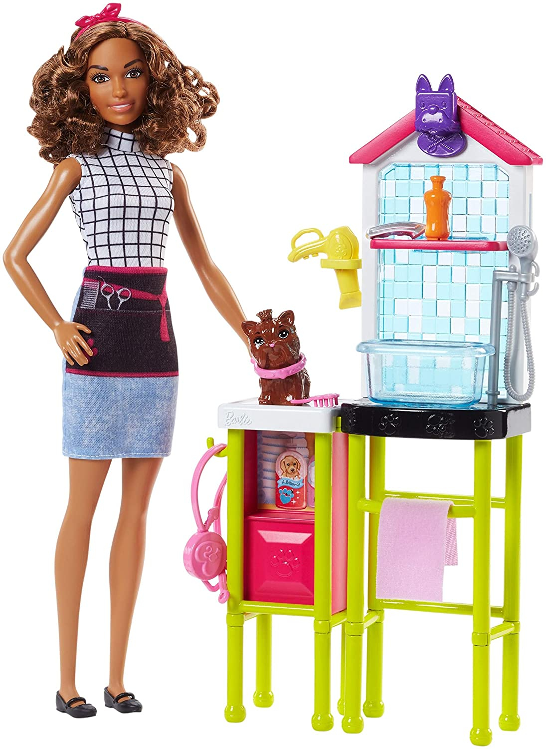 Venta Internacional- Muñeca Barbie Pet Groomer