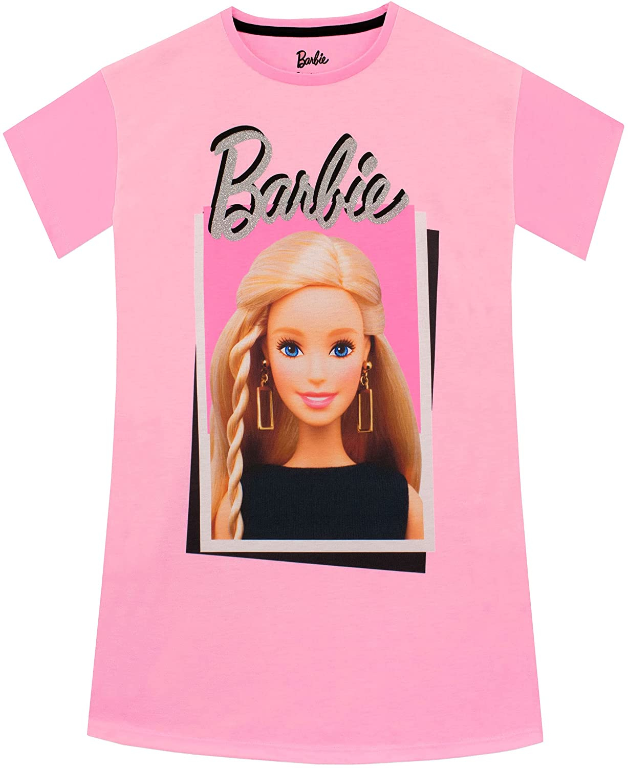 Foto 2 pulgar | Venta Internacional- Camisón Barbie Niña Rosa 7