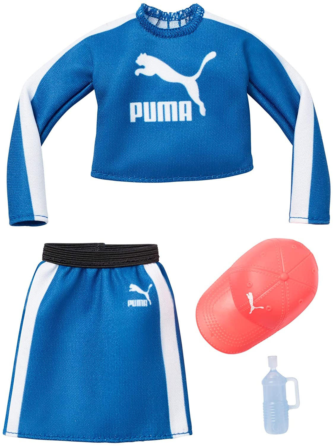 Venta Internacional- Barbie Ghx82 Ropa: Atuendo De Puma Para Muñeca Con 2 Accesorios, Multi