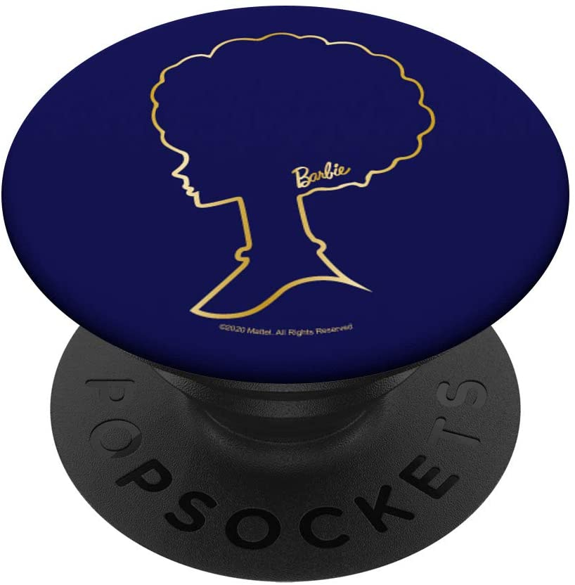 Foto 2 pulgar | Venta Internacional- Barbie: Afro Barbie Silueta Popsockets Popgrip Intercambiable