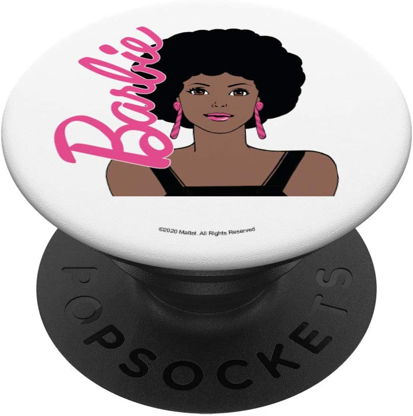 Foto 2 pulgar | Venta Internacional- Barbie: Retrato De Barbie Afro Popsockets Popgrip Intercambiable