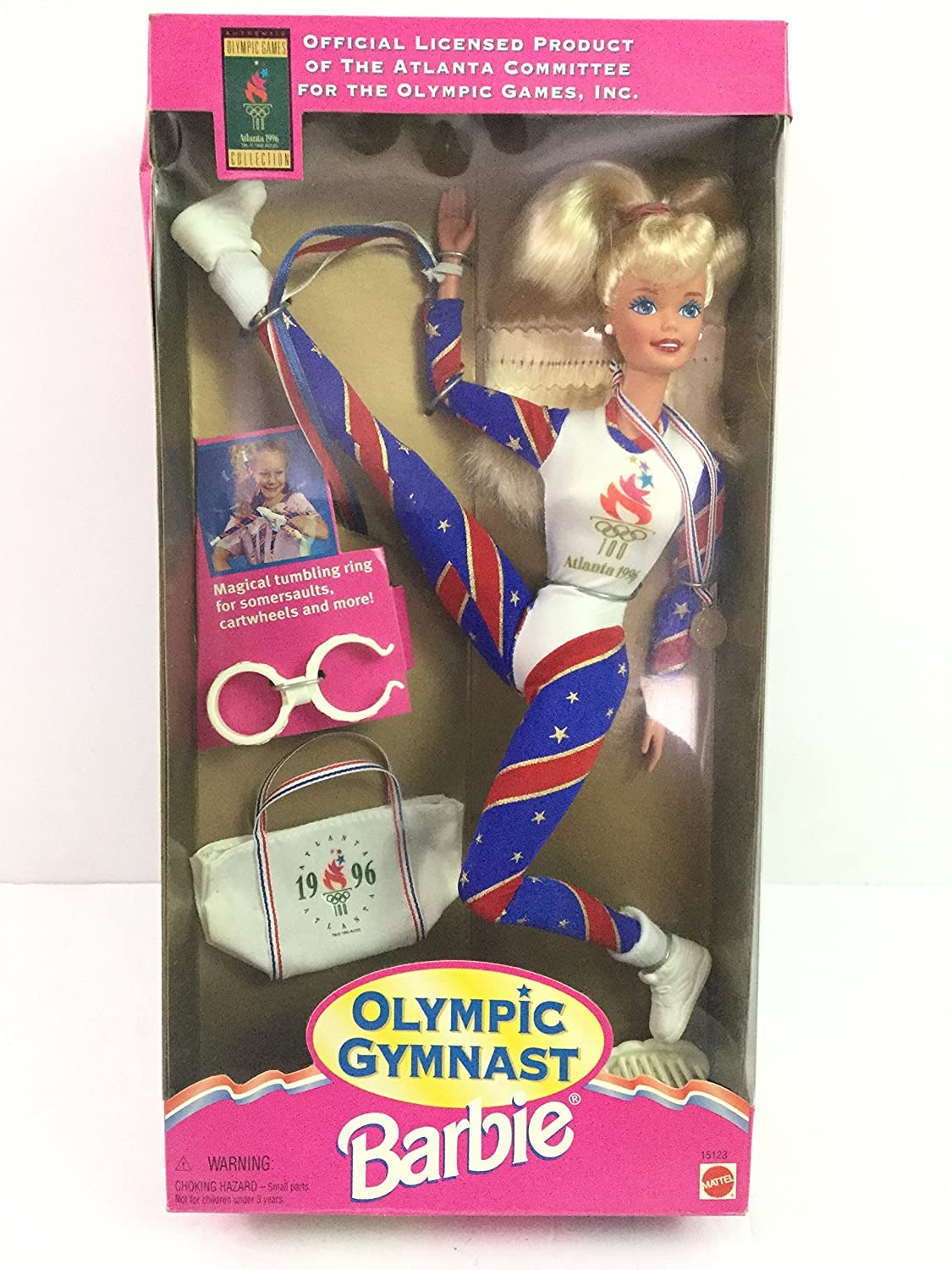 Venta Internacional Muneca Barbie Gimnasta Olimpica 1996 Atlanta Games Coppel