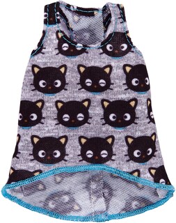 Foto 1 | Venta Internacional- Barbie Fashions – Hello Kitty Rosa Imprimir Tanque Con Lazo Azul Muñeca Playsets