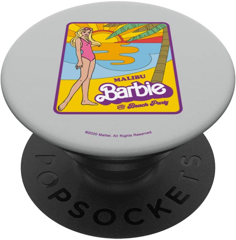 Foto 2 pulgar | Venta Internacional- Barbie El Malibú Fiesta En La Playa Popsockets Popgrip Intercambiable