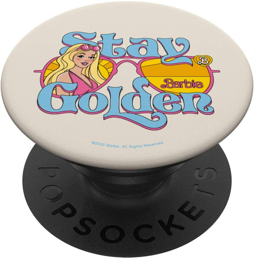 Foto 2 pulgar | Venta Internacional- Gafas De Sol Barbie Stay Golden Popsockets Popgrip Intercambiable