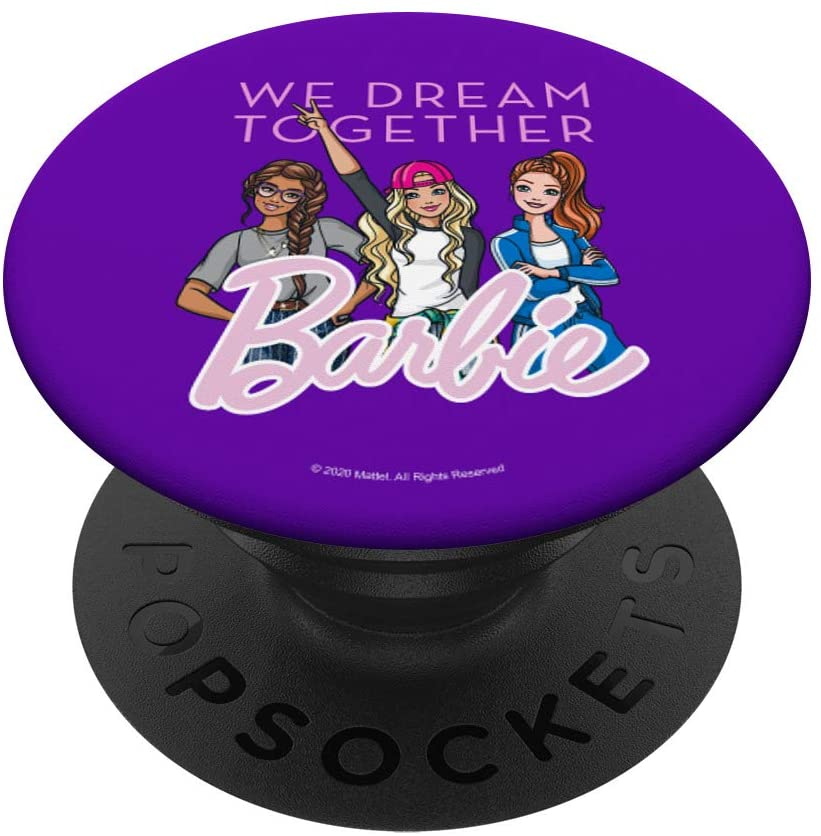 Foto 2 pulgar | Venta Internacional- Barbie Día Internacional De La Mujer Soñamos Popsockets Popgrip Intercambiable