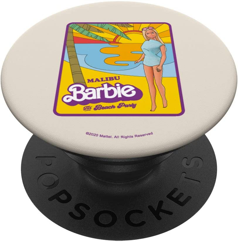 Venta Internacional- Malibu Barbie La Fiesta En La Playa Popsockets Popgrip Intercambiable