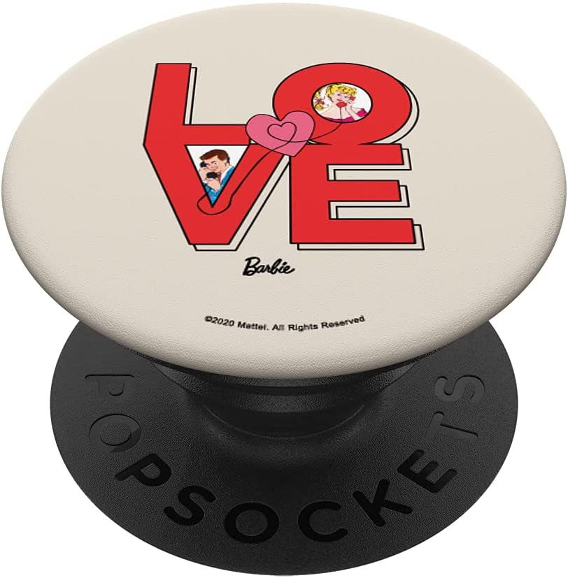 Venta Internacional- Barbie - Amor Barbie & Ken Popsockets Popgrip Intercambiable