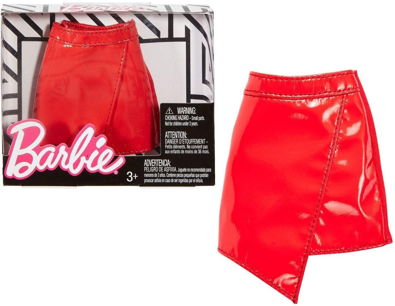 Venta Internacional- Barbie Fashions #4 Falda Roja