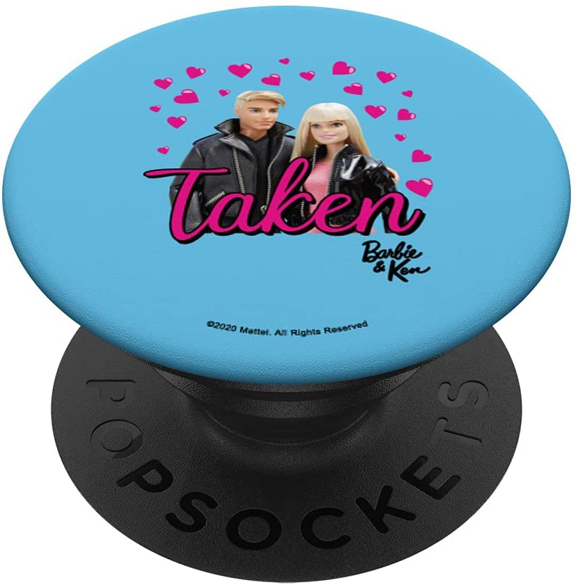 Foto 2 pulgar | Venta Internacional- Barbie - Barbie & Ken Corazón Tomado Popsockets Popgrip Intercambiable