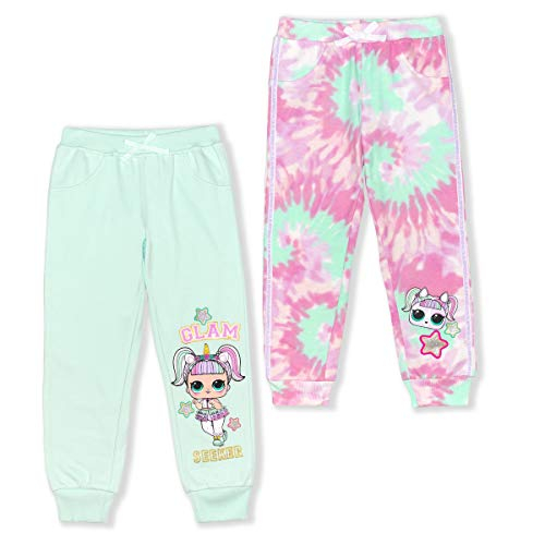 Foto 2 pulgar | Venta Internacional-  Mga Girl's 2 -pack Lol Surprise Glam Jogger Pant Set, Aqua/pink, Tamaño 5