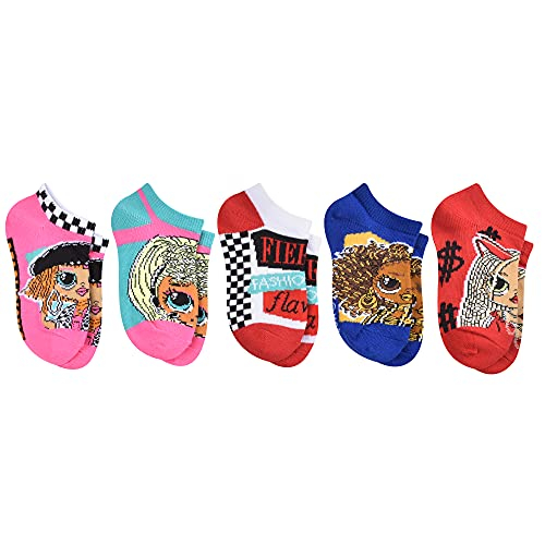 Foto 2 pulgar | Venta Internacional -lol Sorpresa Omg Dolls Girls No Show Socks, Pink, Medium