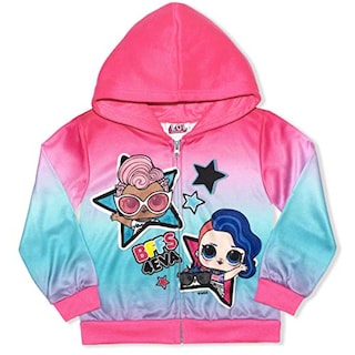 Foto 1 | Venta Internacional - Mga Lol Sorpresa La Chaqueta De Sudadera Con Sudadera Con Cremallera, Candy Pink, Tamaño 7