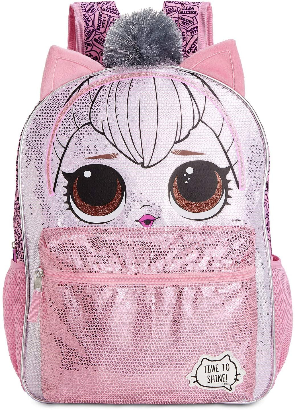 Foto 2 pulgar | Venta Internacional- Mochila Lol Sorpresa Reina Kitty Niñas - 16'' - Bolsa Escuela Lol Talla Elemental