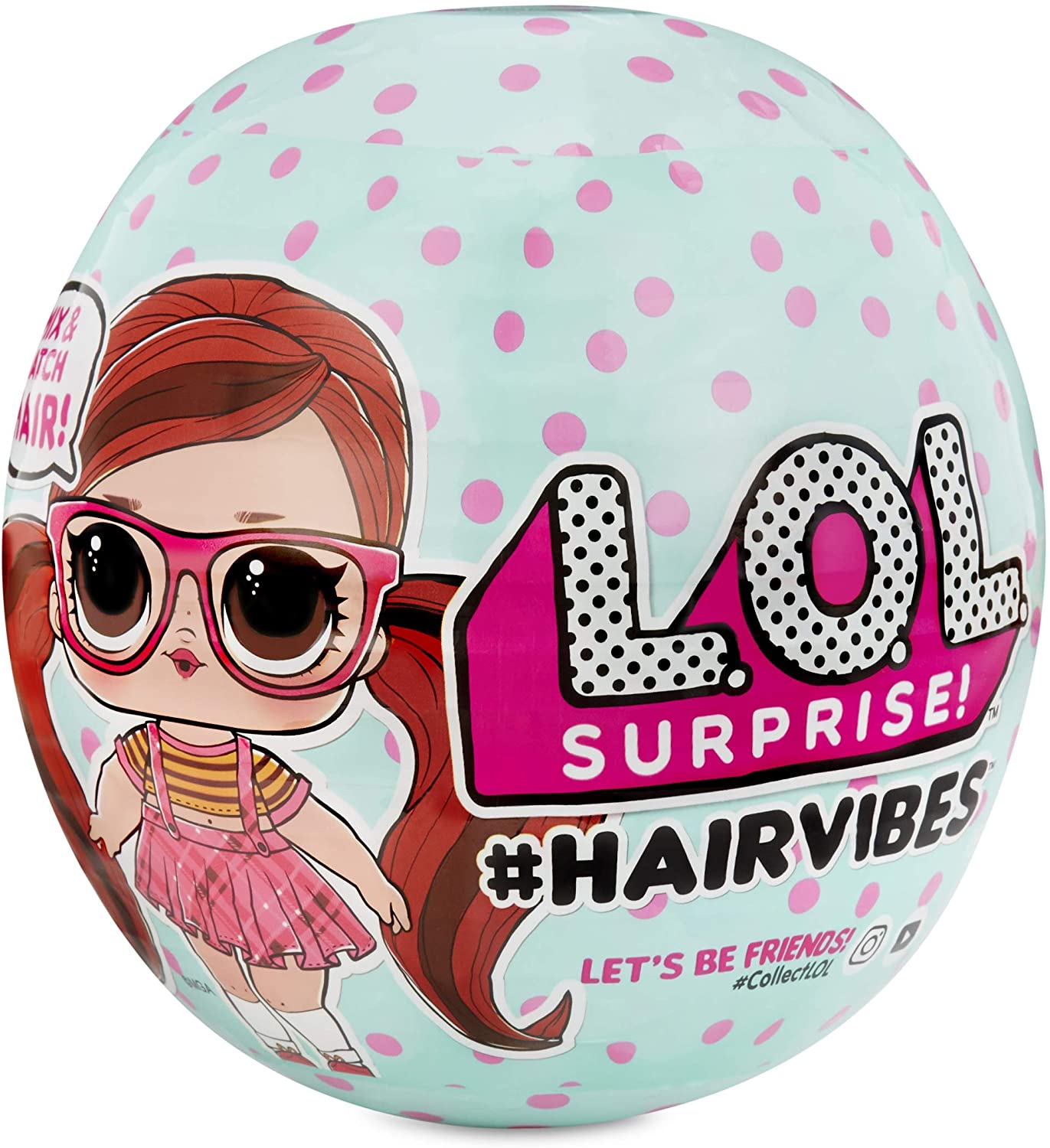 Foto 2 pulgar | Venta Internacional -lol Sorpresa Muñecas Hairvibes Con 15 Surprises &amp, Mix &amp, Match Hairpieces