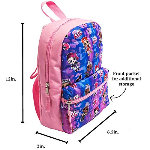 Foto 4 pulgar | Venta Internacional - Mochila Lol Mini Para Niñas Y Niños Pequeños Con Bolsillo Frontal, Acolchada, De 12 Pulgadas