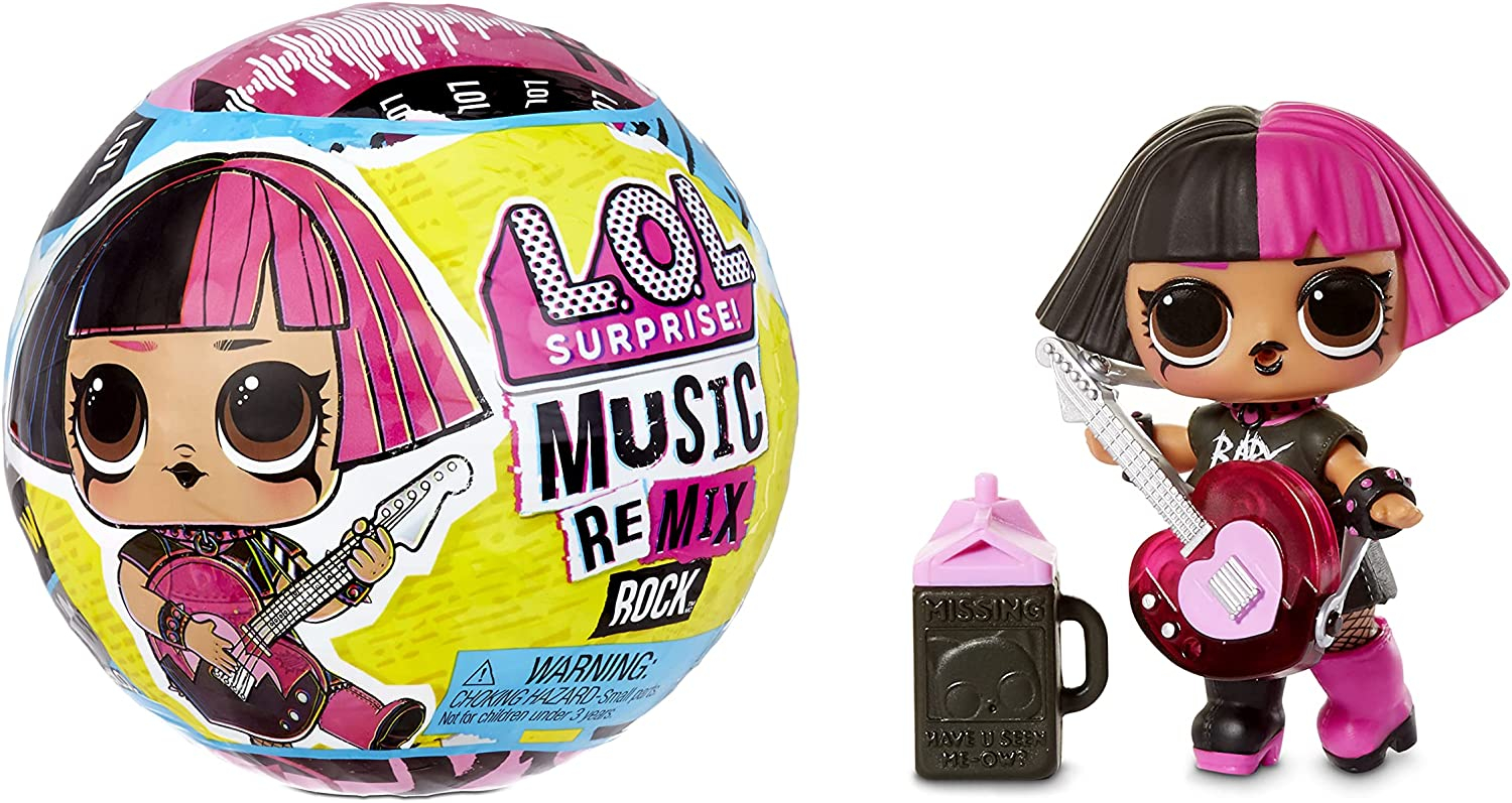 Venta Internacional - Lol Surprise Remix Rock Dolls Con 7 Sorpresas Que Incluyen Instrumentos