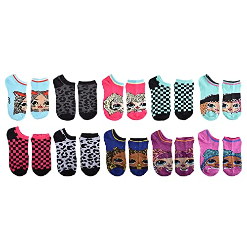 Venta Internacional -lol Sorpresa Muñecas Omg De Mujer Sin Calcetines, Pink Multi (10 Paquete), Medium Us