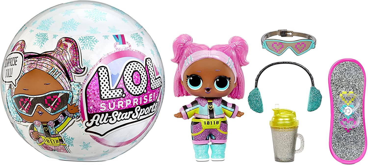 Venta Internacional - Lol Surprise All-star Sports Series 5 - Muñeca Coleccionable Brillante Con 8 Sorpresas