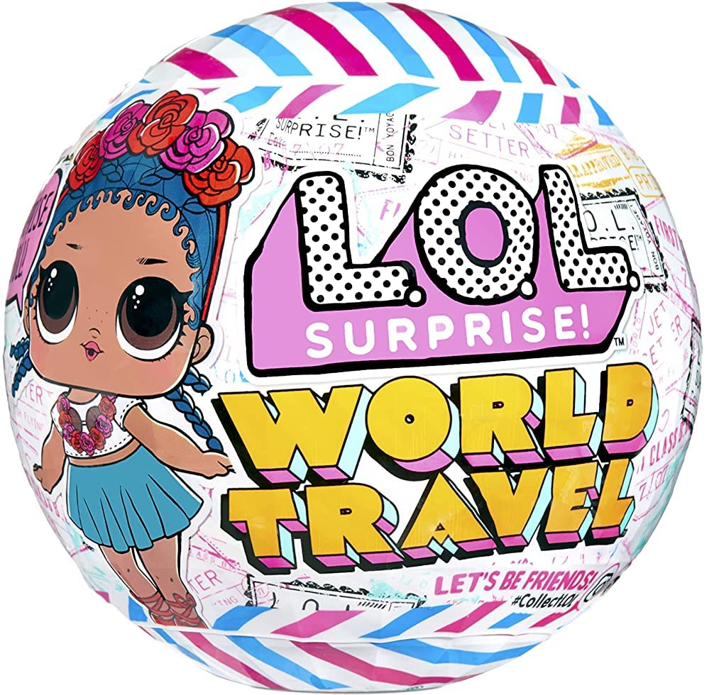 Venta Internacional - Lol Surprise World Travel™ - Muñecas Con 8 Sorpresas, Temático De Viaje