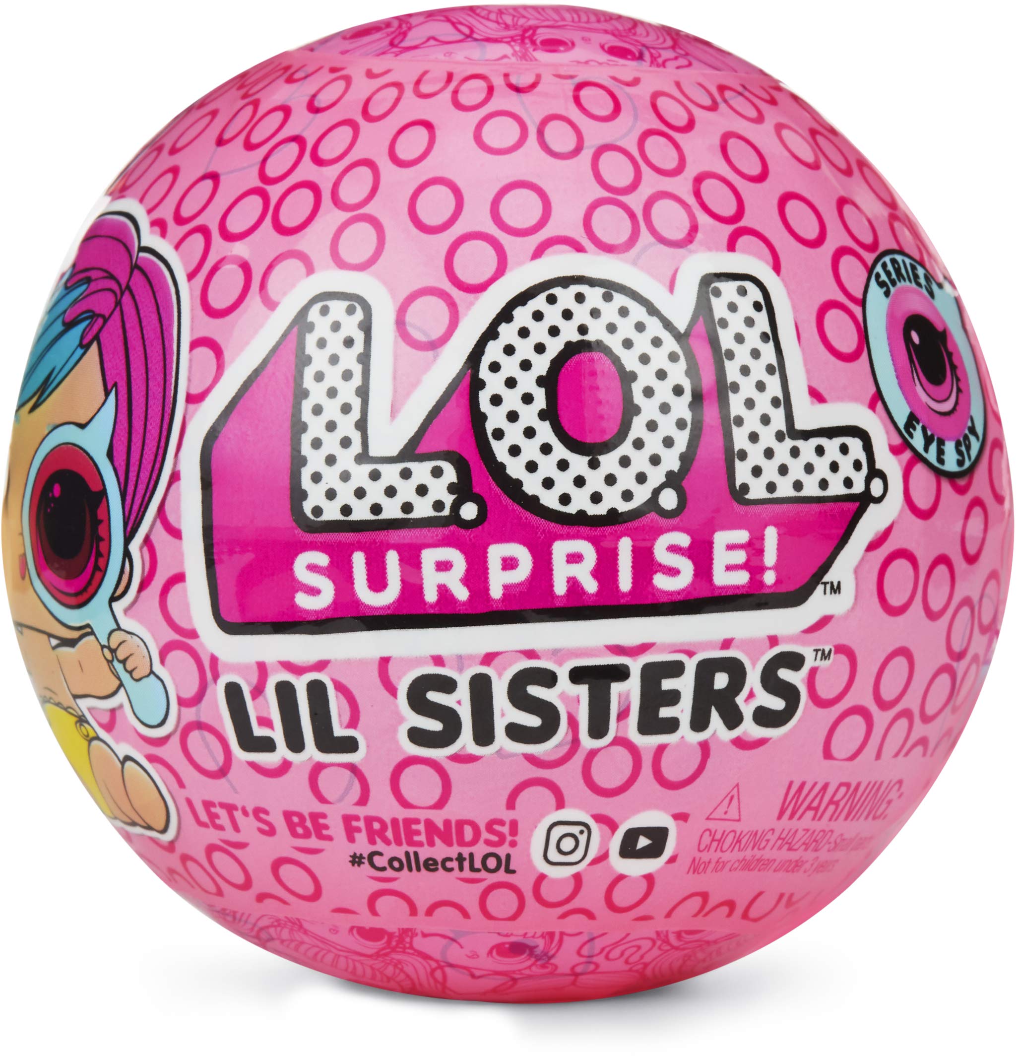 Foto 2 pulgar | Venta Internacional - L.o.l. Surprise! Lil Sisters-eye Spy 2, Pink