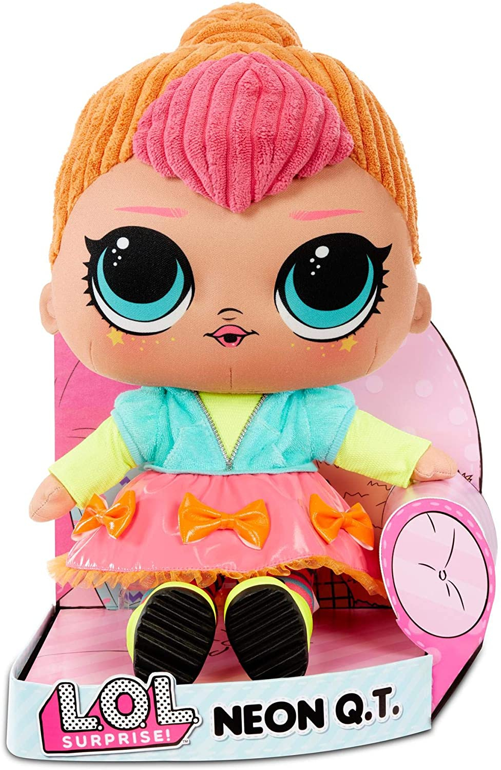 Venta Internacional -lol Sorpresa Neon Q.t. - Muñeca De Peluche Suave, Huggable