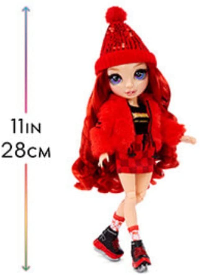 Foto 4 | Venta Internacional- Muñeca Rainbow High Set de Juego de Snowboard Ruby Anderson