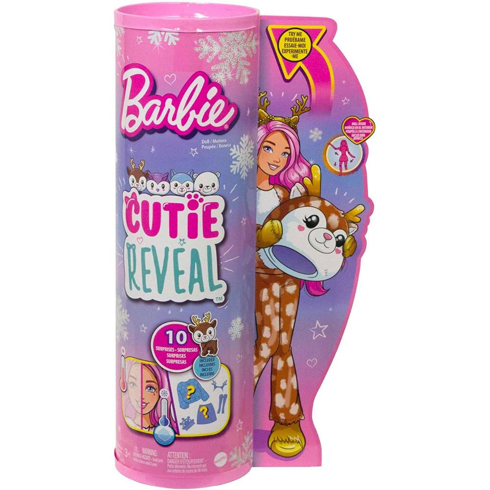 Foto 6 pulgar | Muñeca Barbie Cutie Reveal Reno