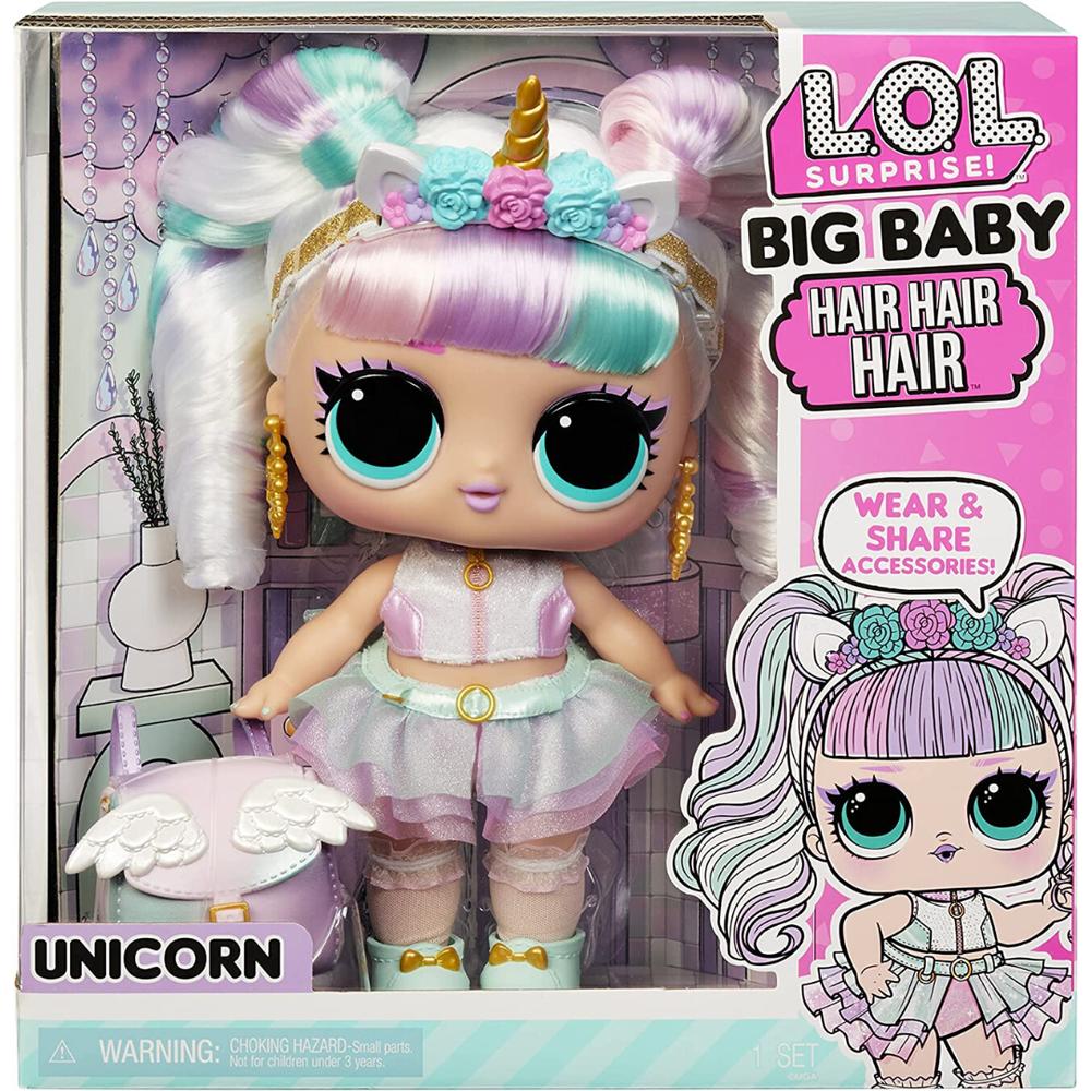 Foto 5 | Muñeca Bebé L.O.L. Surprise! Big Baby Unicorn