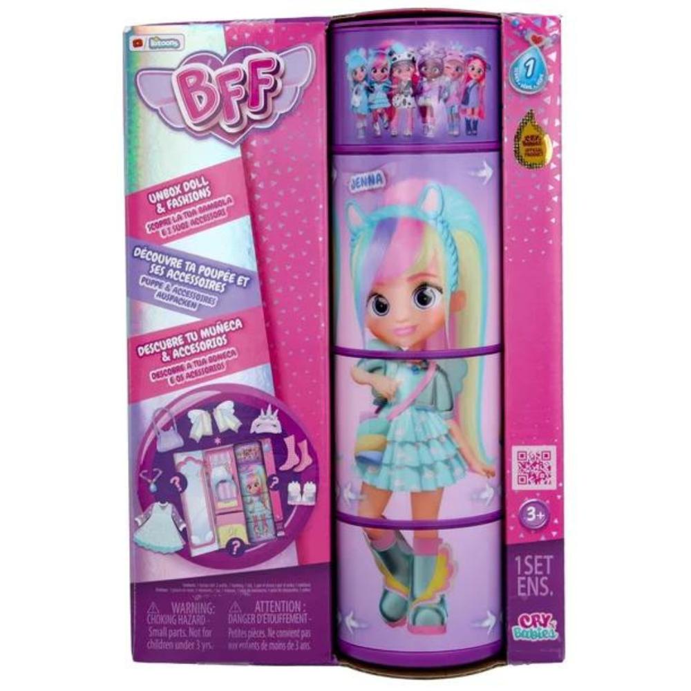 Foto 5 | Muñeco Bebés Llorones Cry Babies Jenna BFF
