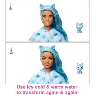 Foto 2 | Muñeca Barbie Mattel Cutie Reveal Husky