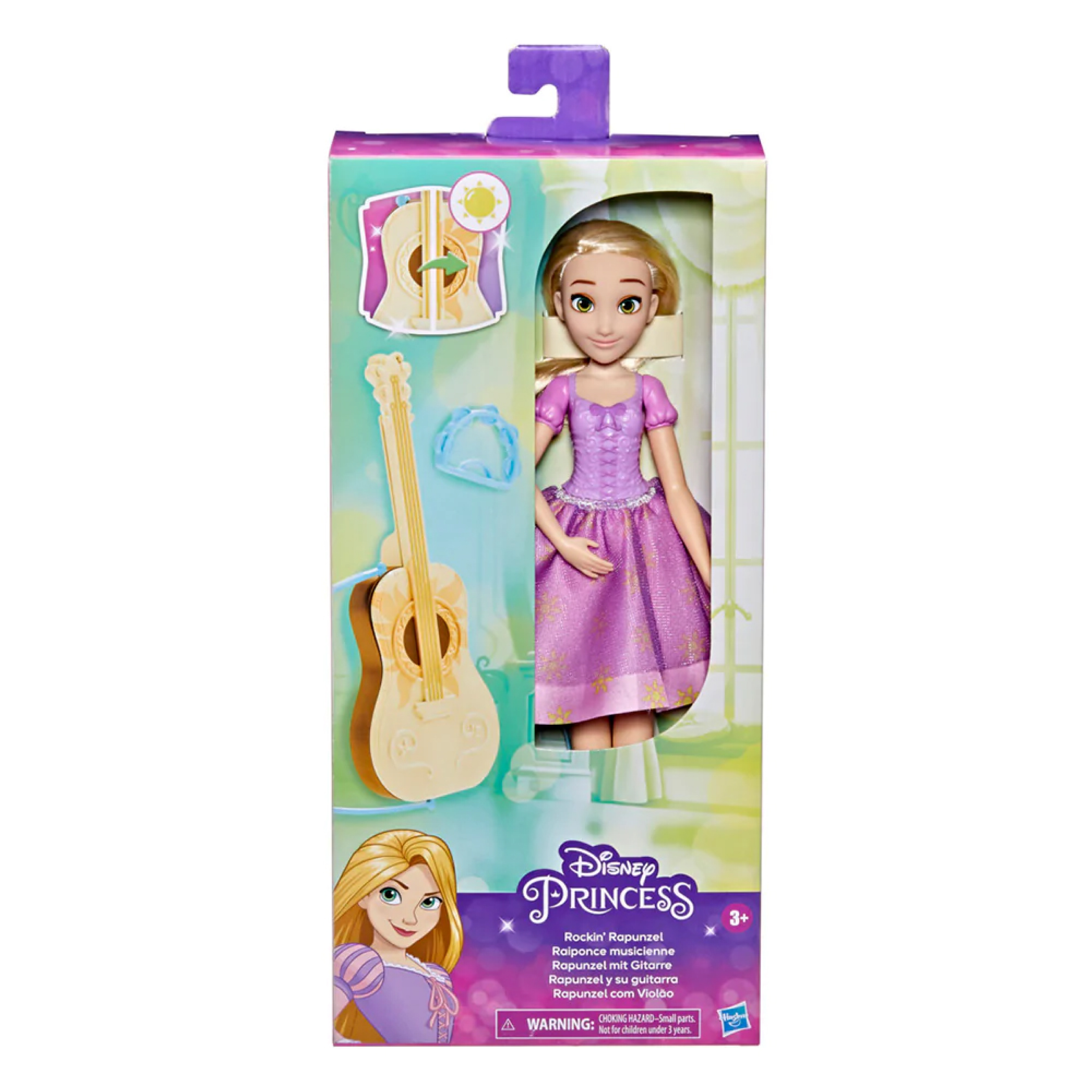 Disney Princess: Muñeca Rapunzel y su Guitarra