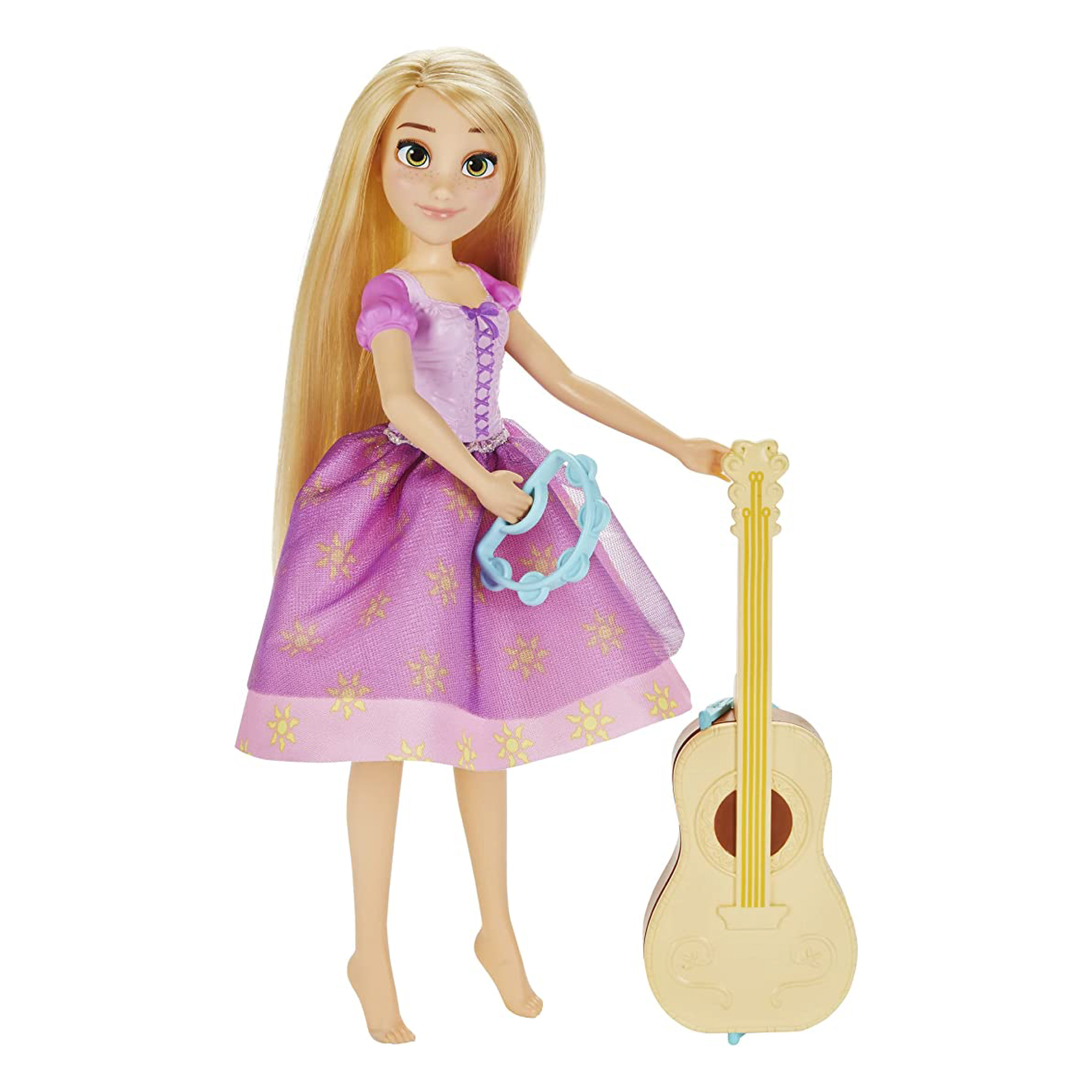 Foto 3 pulgar | Disney Princess: Muñeca Rapunzel y su Guitarra