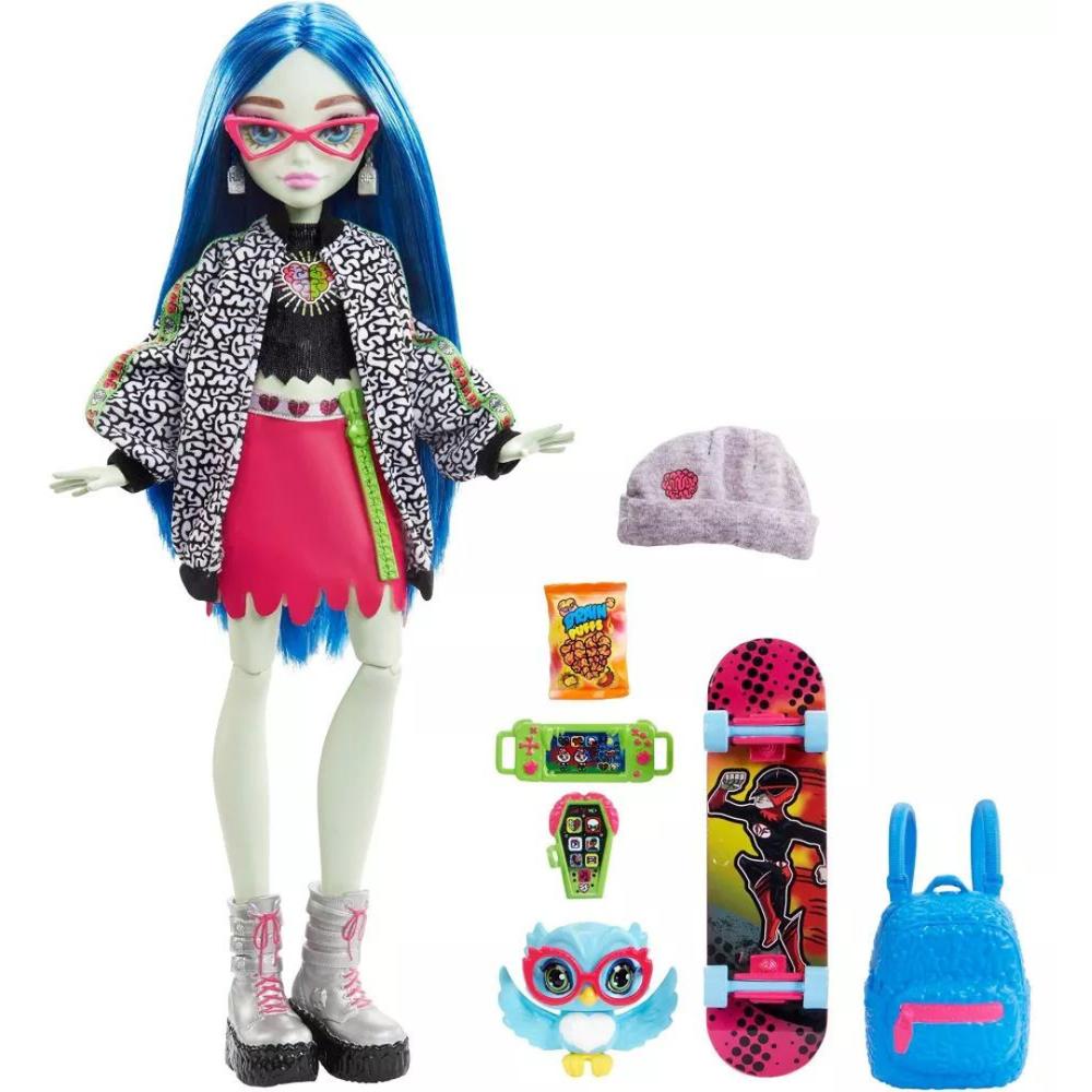 Muñeca Monster High Ghoulia Yelps con Accesorios