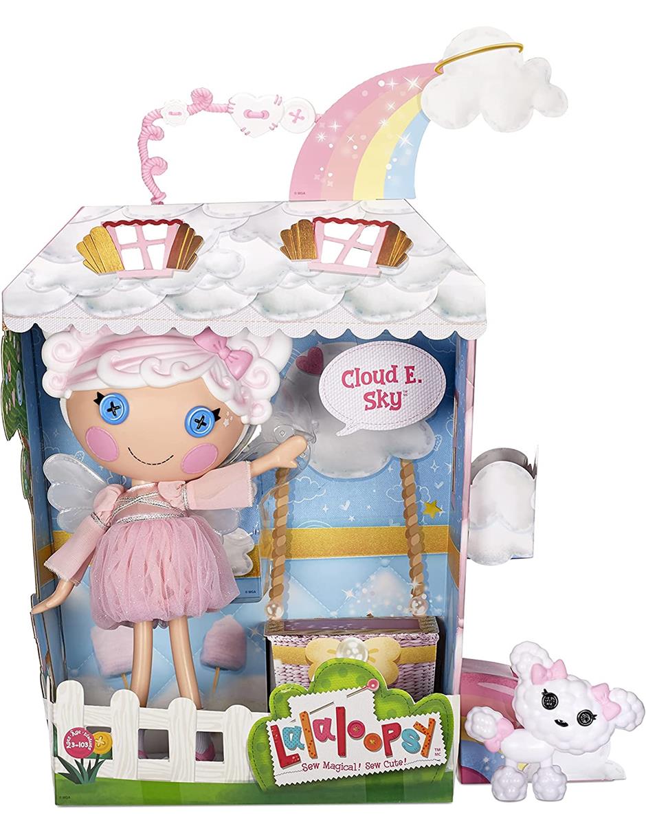 Muñeca Lalaloopsy Cloud E. Sky con Caniche 33 cm