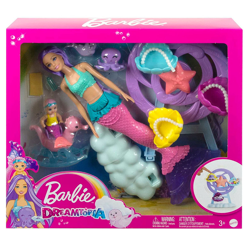 Foto 2 | Muñeca Barbie Cuidado De Sirenas