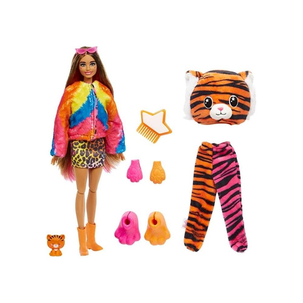 Muñeca Barbie Jungle Tigre Multicolor