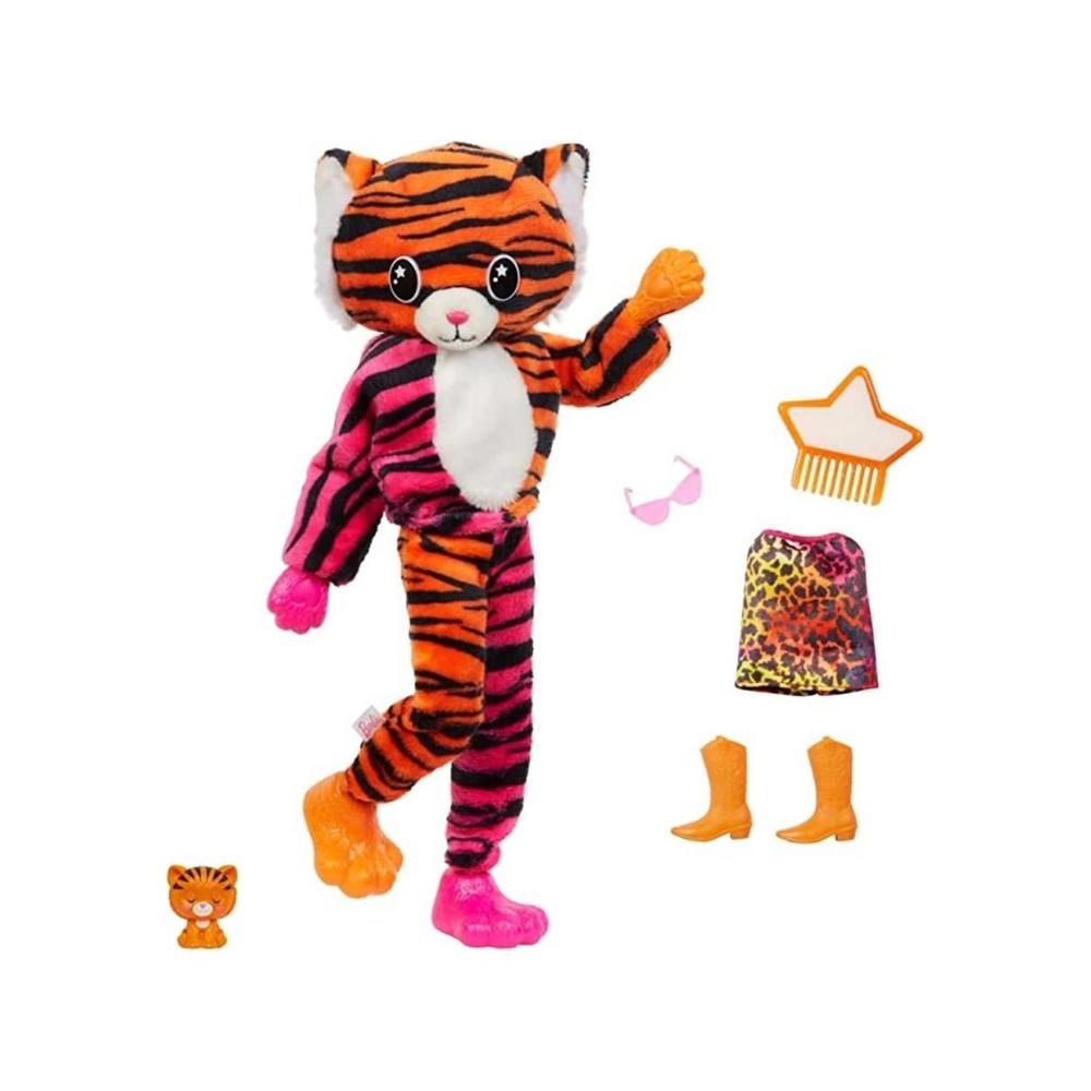 Foto 2 | Muñeca Barbie Jungle Tigre Multicolor