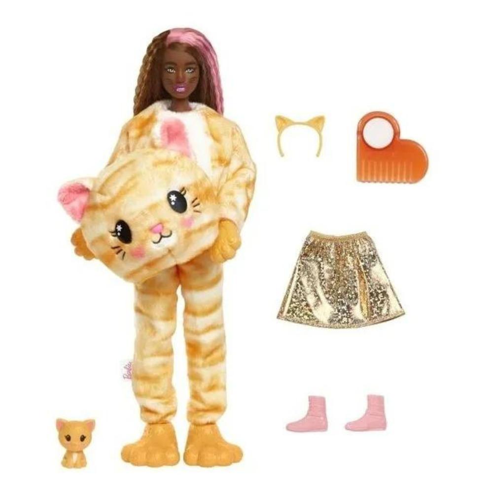 Foto 2 pulgar | Muñeca Barbie Cutie Reveal Gatito
