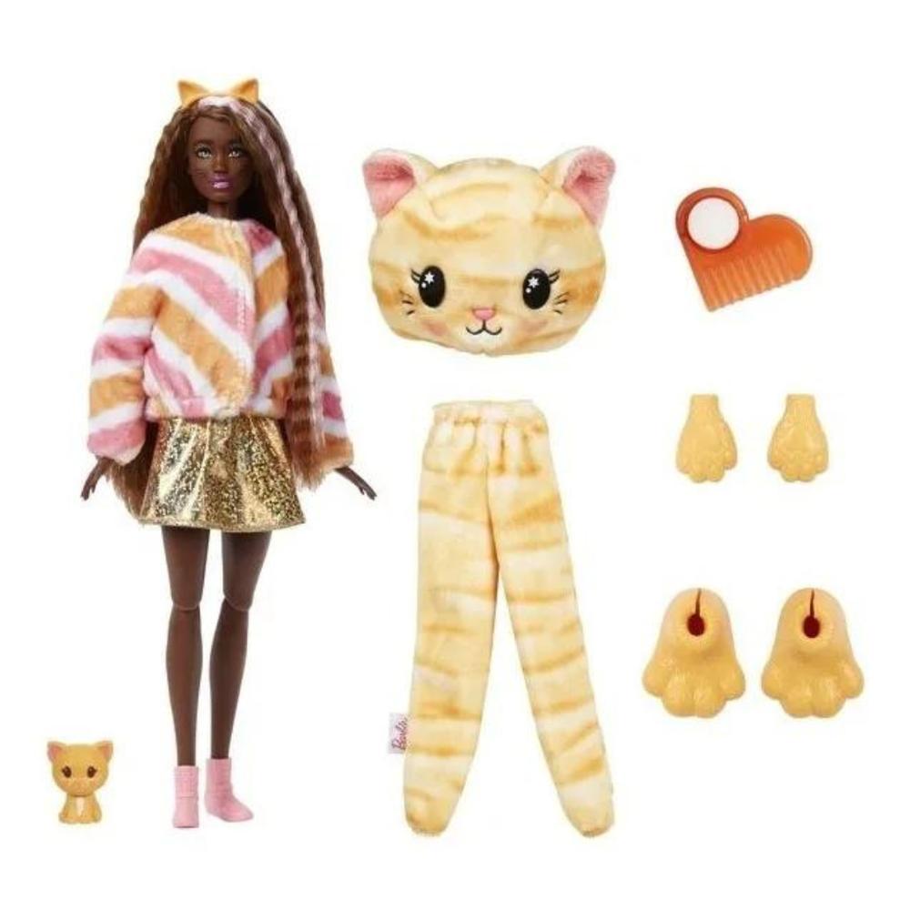 Foto 3 pulgar | Muñeca Barbie Cutie Reveal Gatito