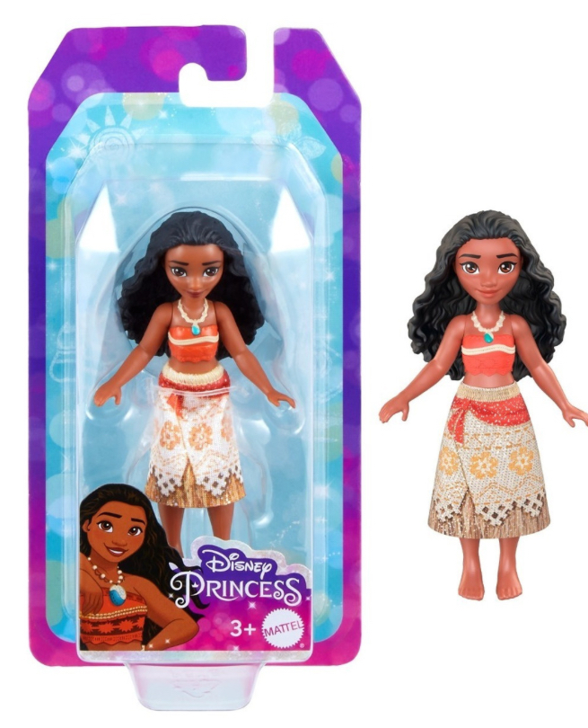 Foto 2 pulgar | Muñeca Mattel Disney Princesa Mini Moana 9 CM