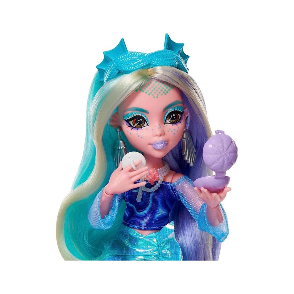 Foto 4 pulgar | Muñeca de Moda Monster High con Ataúd Lagoona Blue