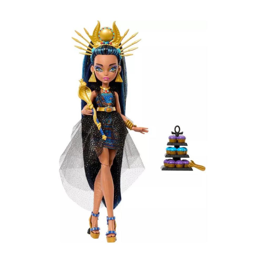 Foto 3 pulgar | Muñeca Monster High Cleo de Nile Fashion In Monster Ball Party Dress