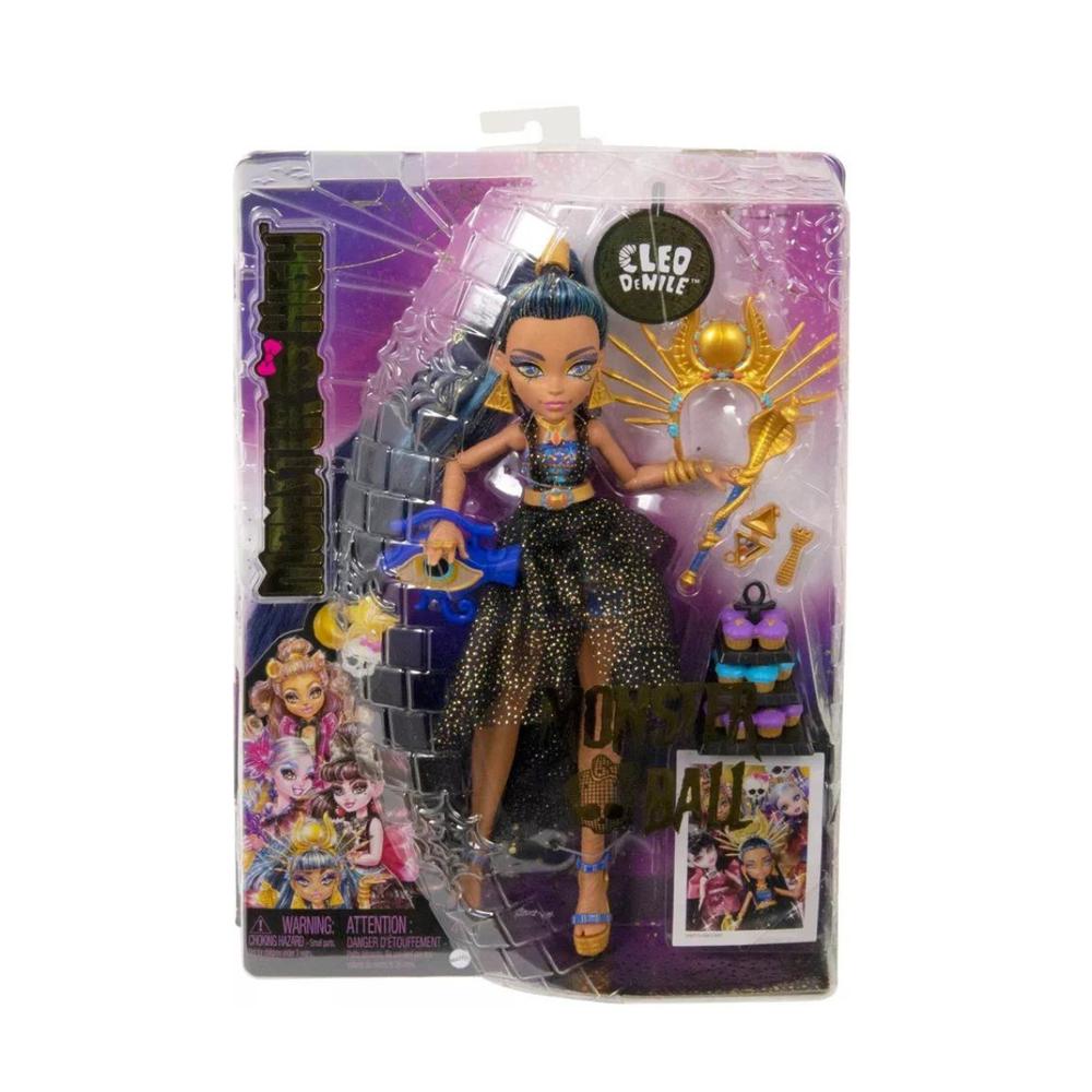 Foto 6 pulgar | Muñeca Monster High Cleo de Nile Fashion In Monster Ball Party Dress