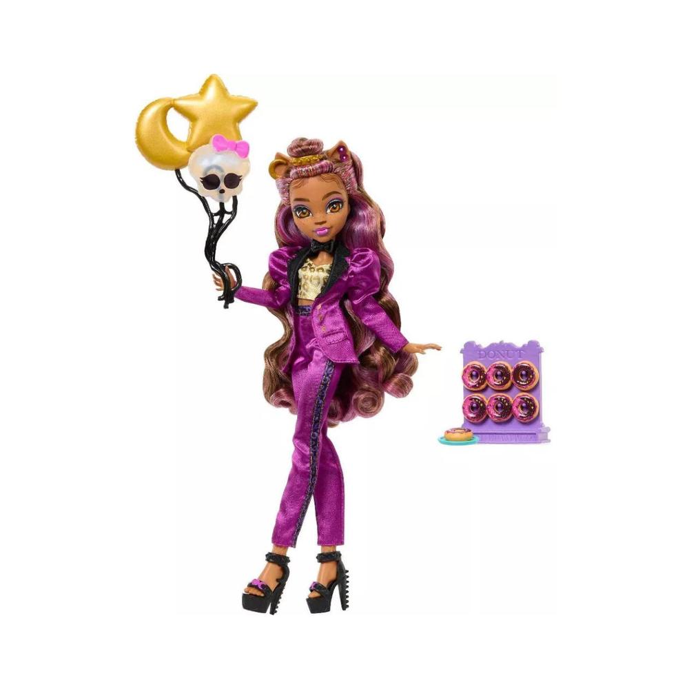 Foto 3 pulgar | Muñeca Monster High Clawdeen Wolf Fashion In Monster Ball Party Fashion
